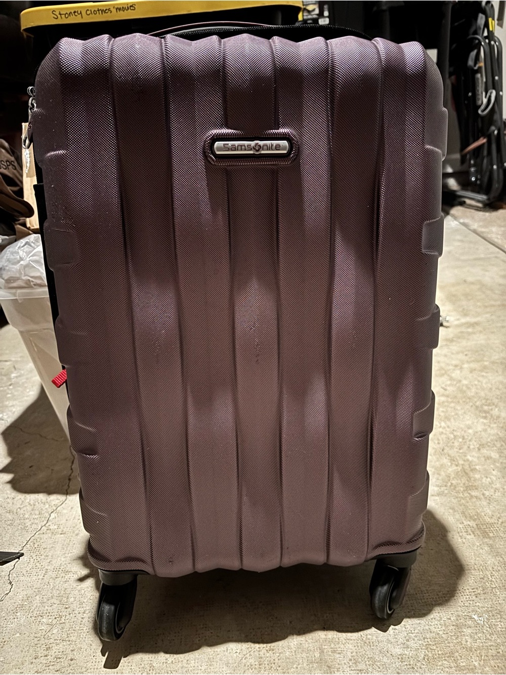 Samsonite Plum Metallic Hardside Spinner